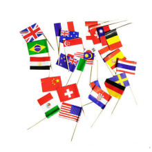 Customized Flag National Flag Tag Zahnstocher Flagge